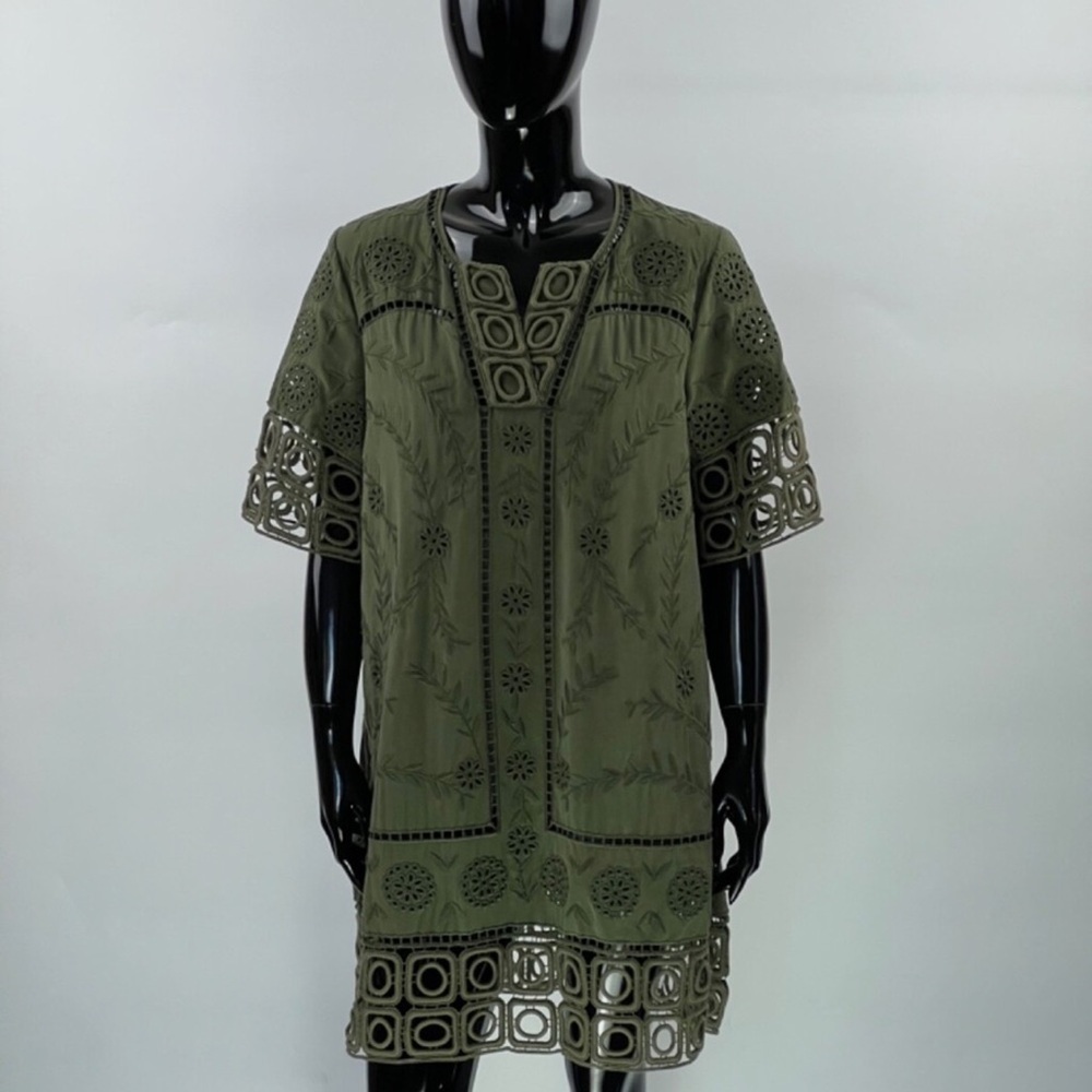 Sea New York Olive Green Mini Dress size 0
